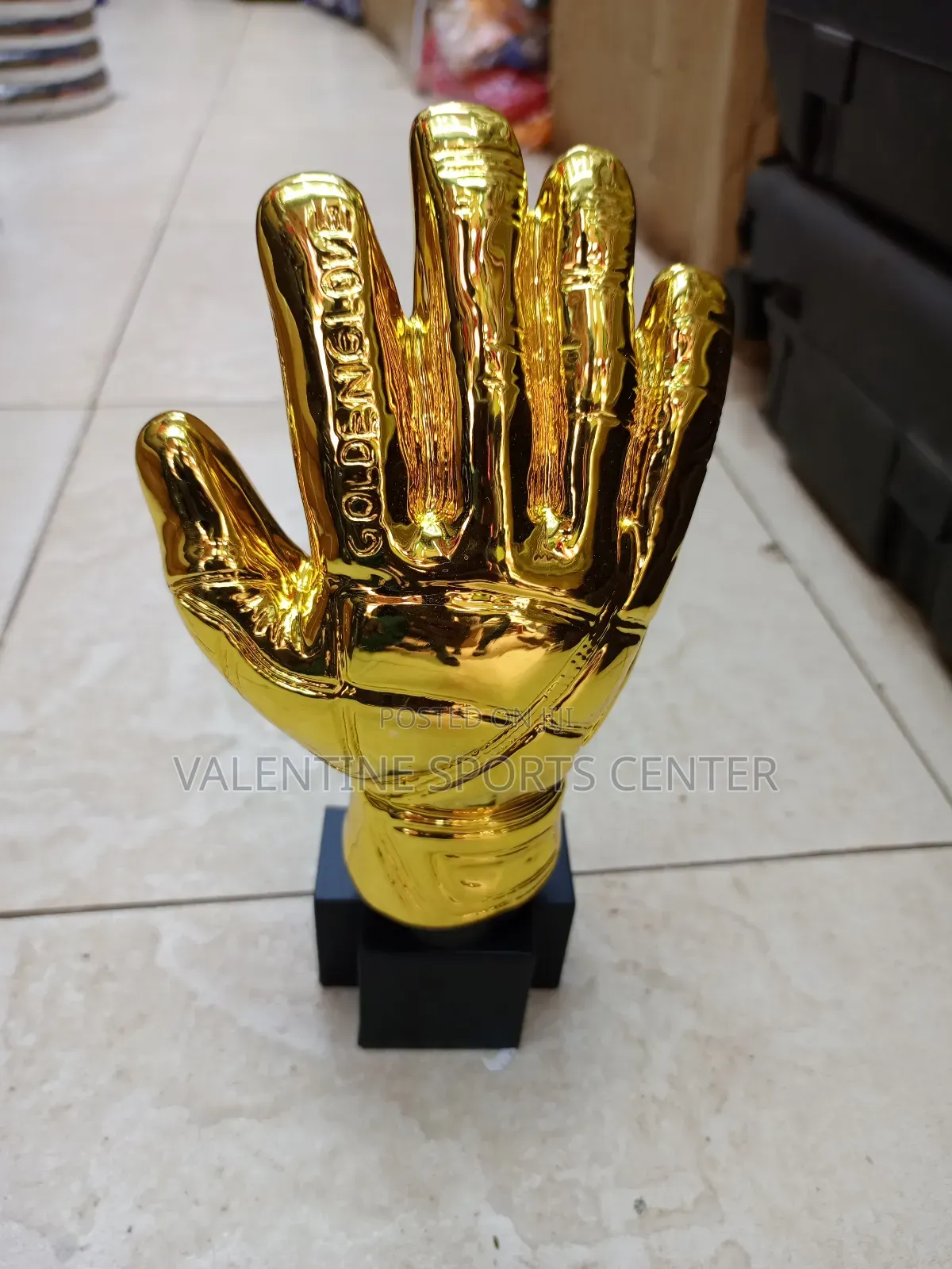 Best Goal Keeper Gloves Gold Original