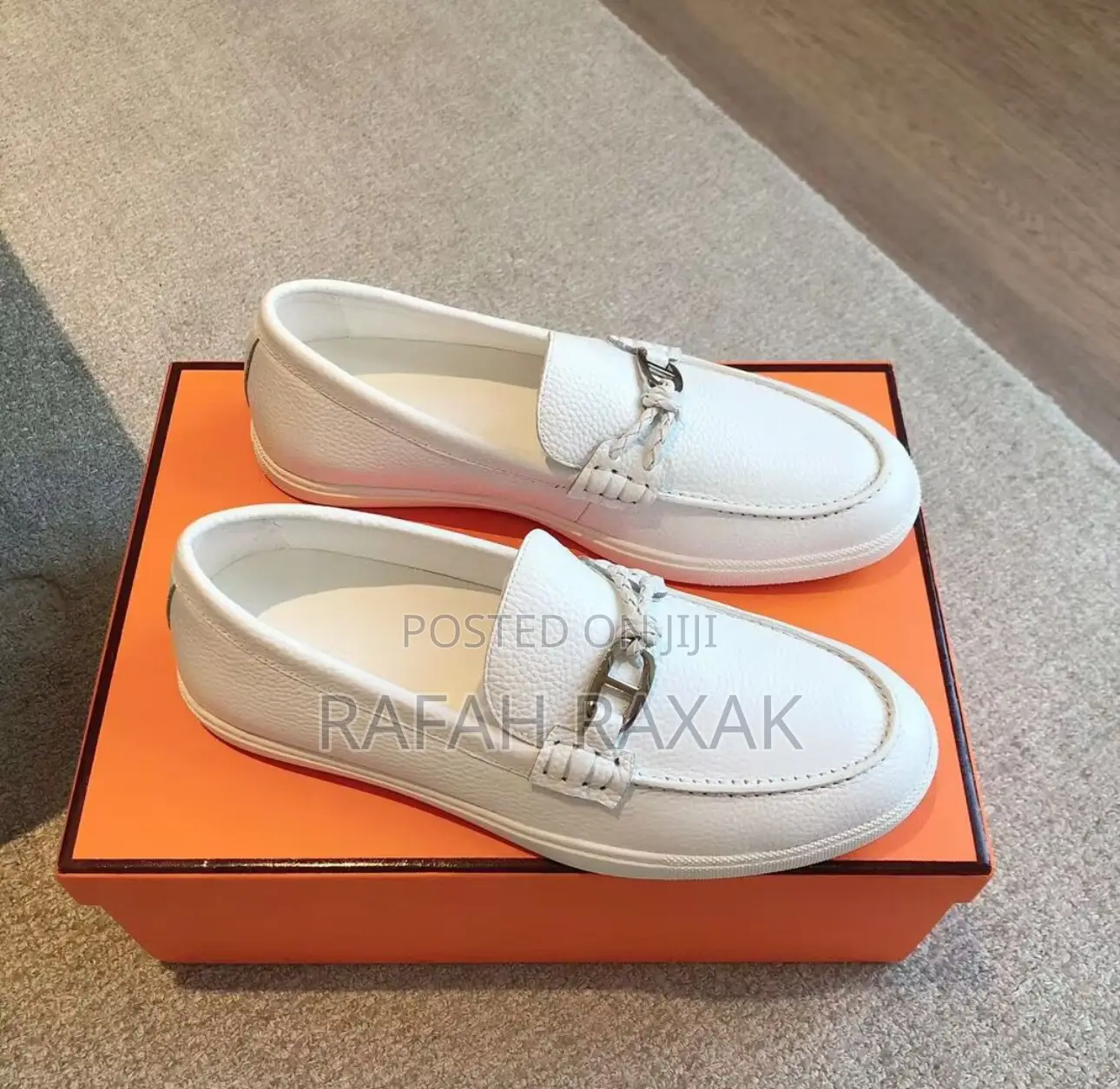 Men’S Super Classic Stylish Slip-on Hermes Ignacio Loafers