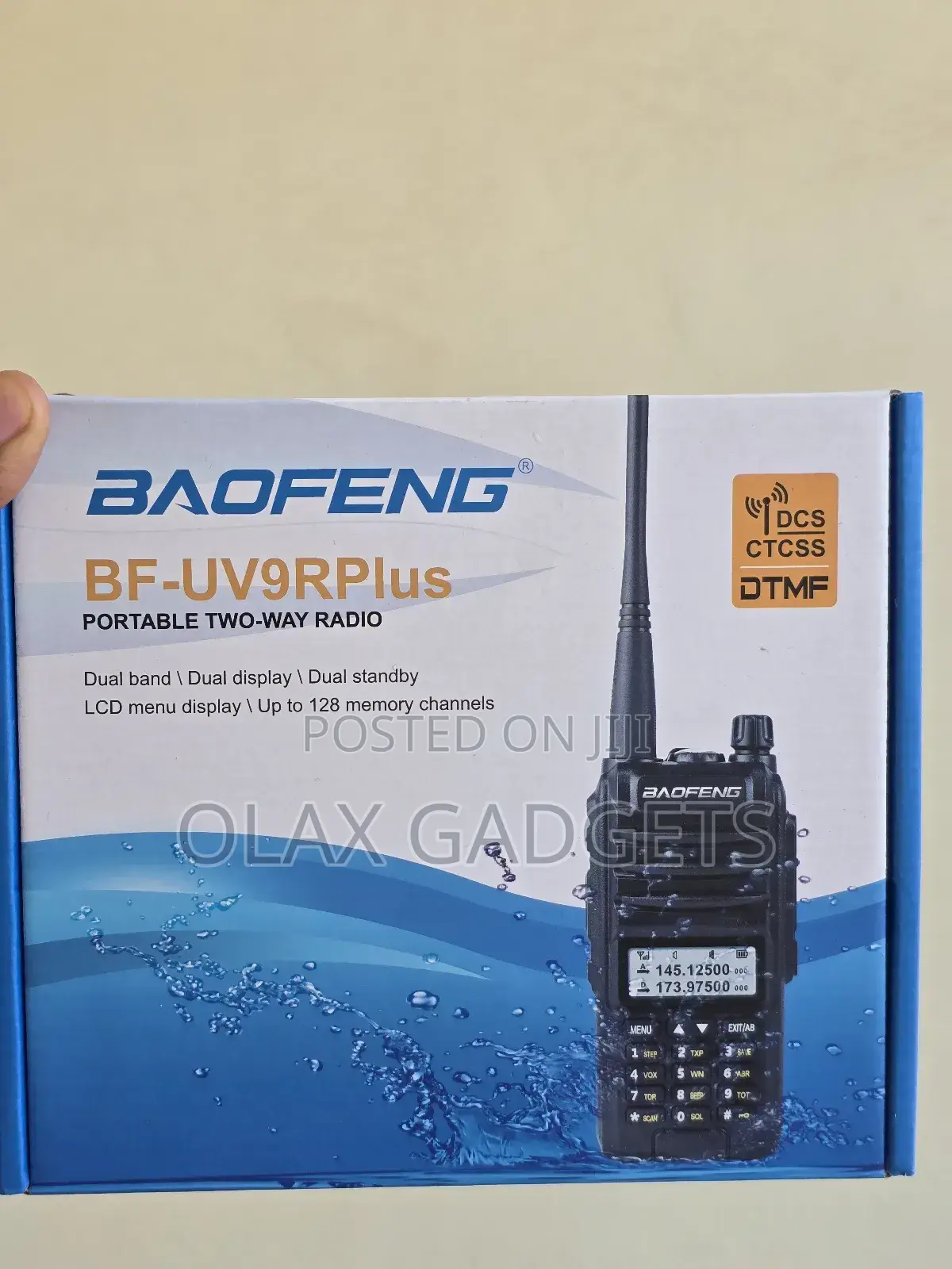 Baofeng Bf-Uv9r Plus Portable Two-Way Radio
Dual Band