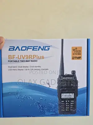 Baofeng Bf-Uv9r Plus Portable Two-Way Radio
Dual Band