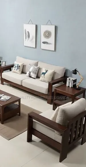 Minimalist Wooden Sofa