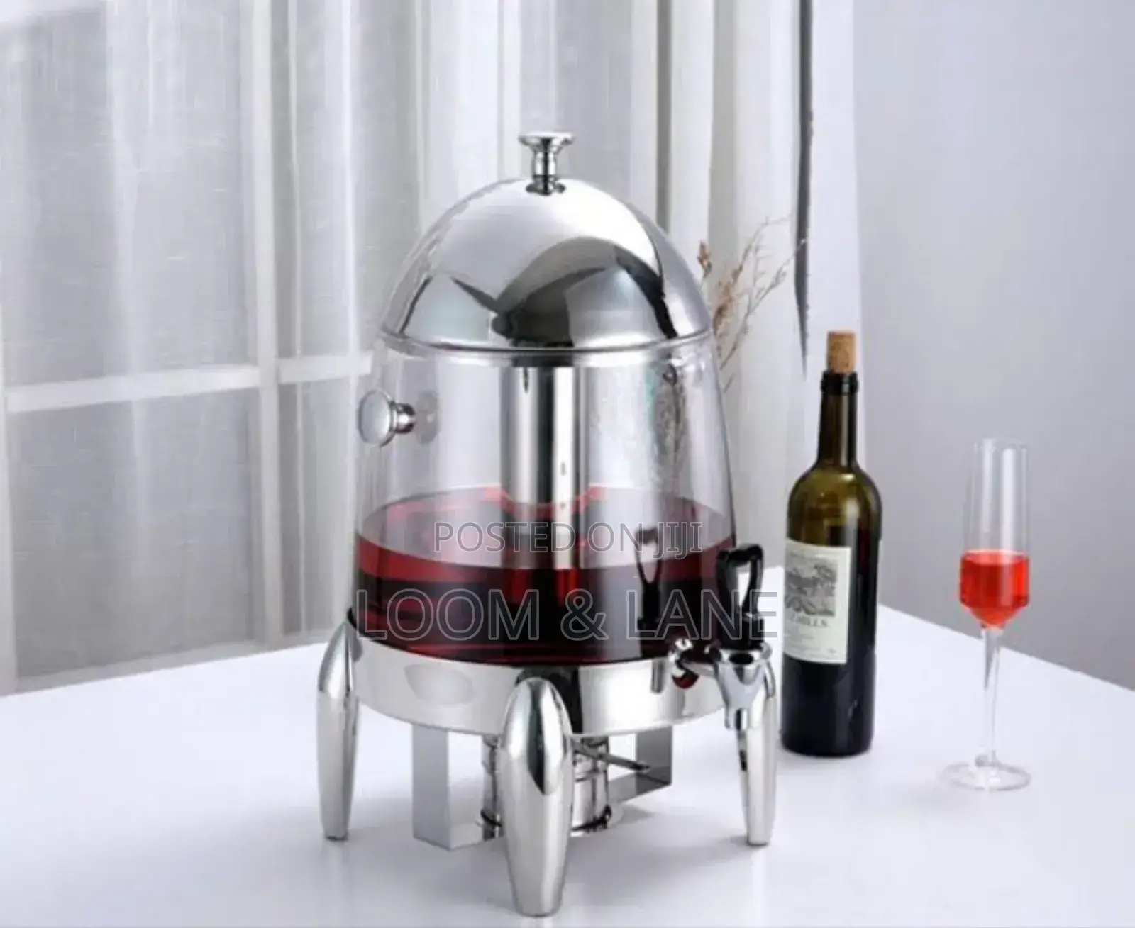 Stainless Steel Transparent Body for Juice
