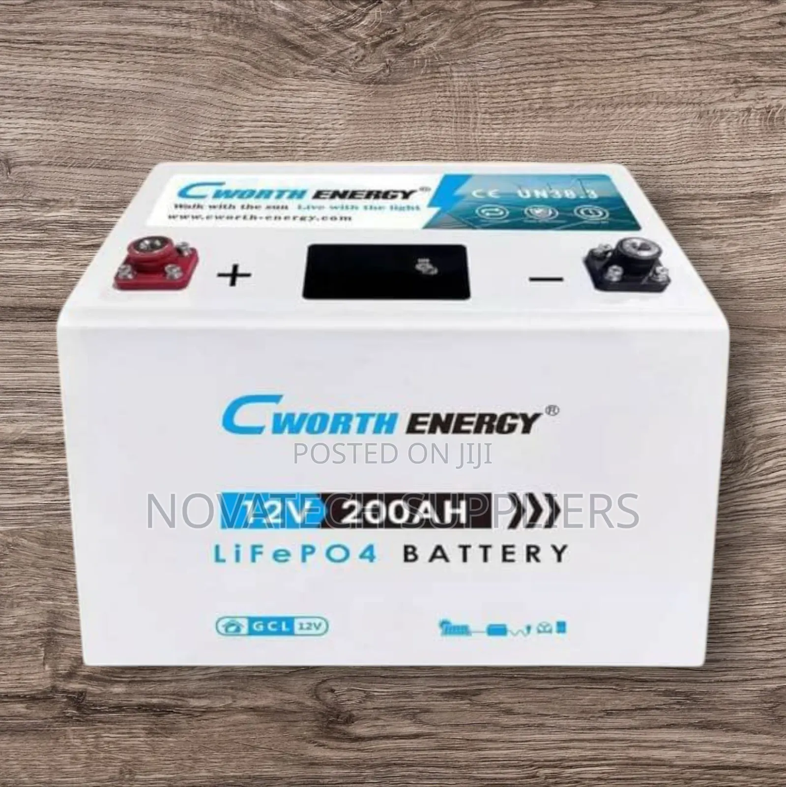 200ah / 2.56kwh Cworth Energy Lithium Ion Battery Xrko