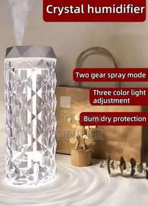 1l Crystal Humidifier Usb Air Purifier Oil Diffuser