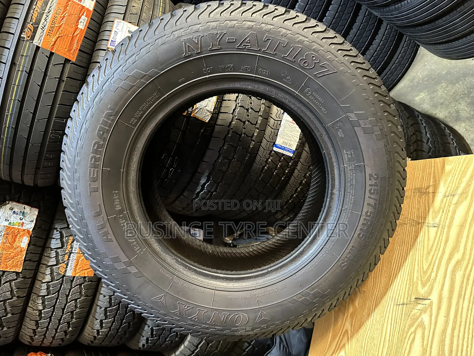 215/75r15 Onyx All Terrain Tires Good Condition