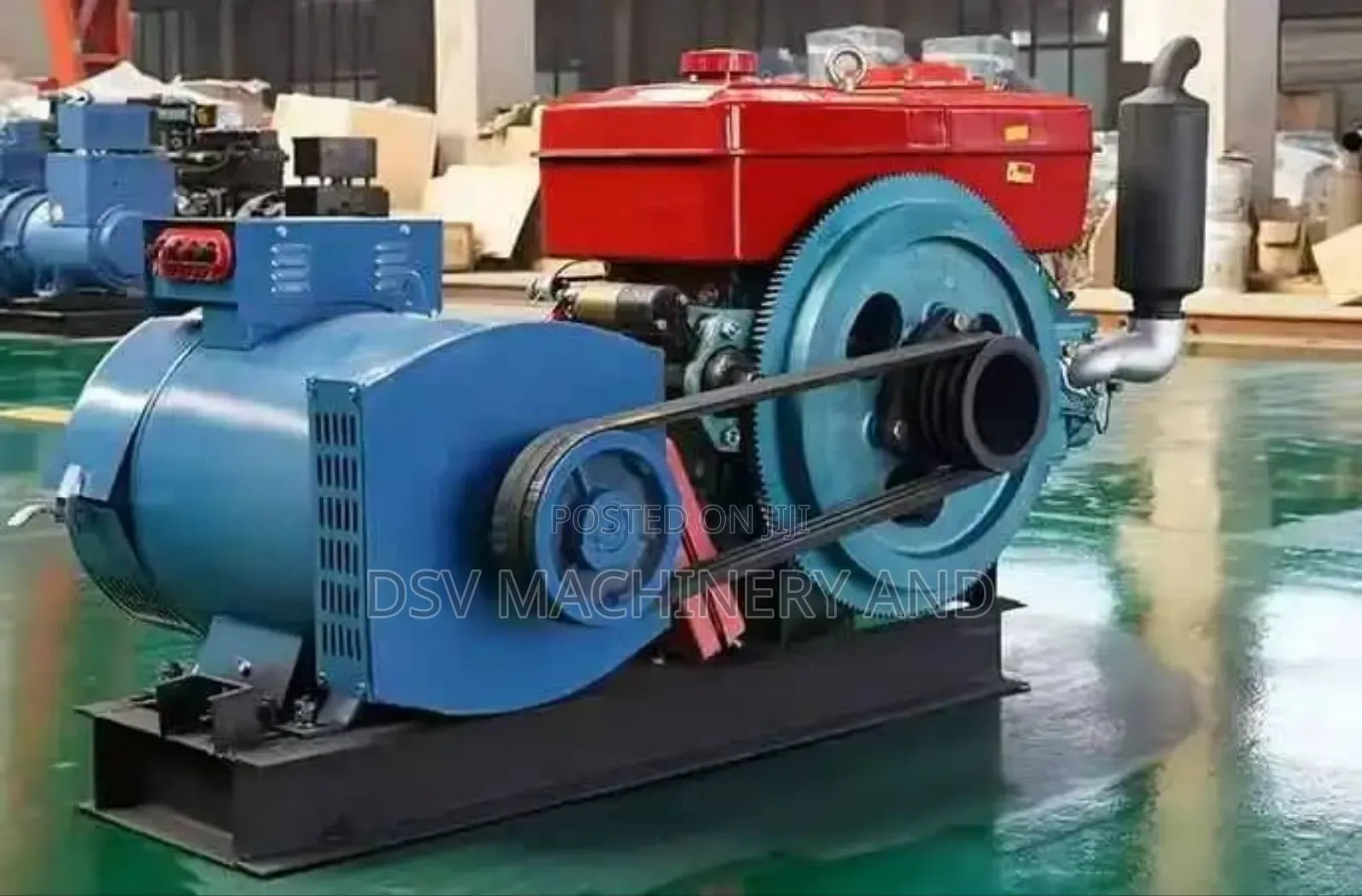 20hp Jd Engine With 10hp Alternator Generator