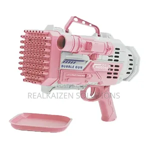 Bazooka Shot 69 Holes Electric Bubble Gun