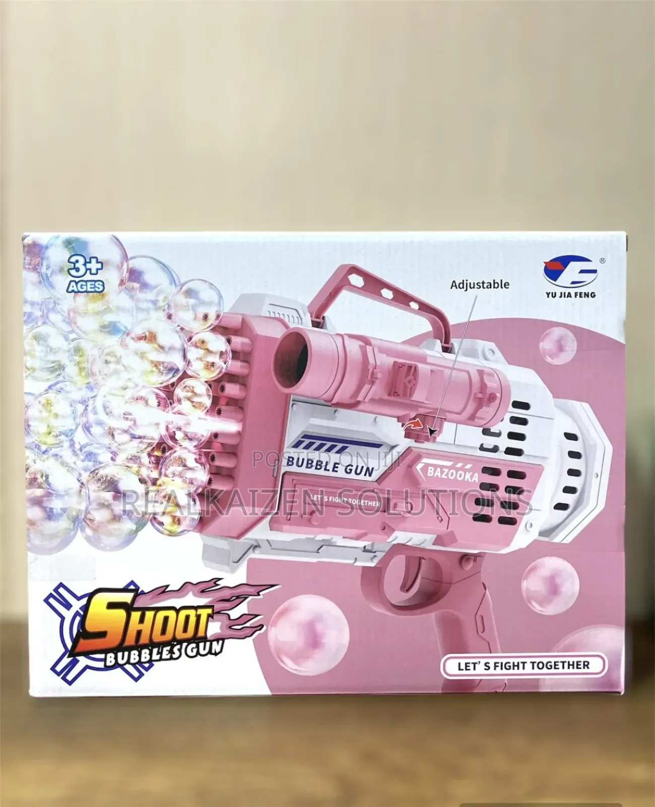 Bazooka Shot 69 Holes Electric Bubble Gun