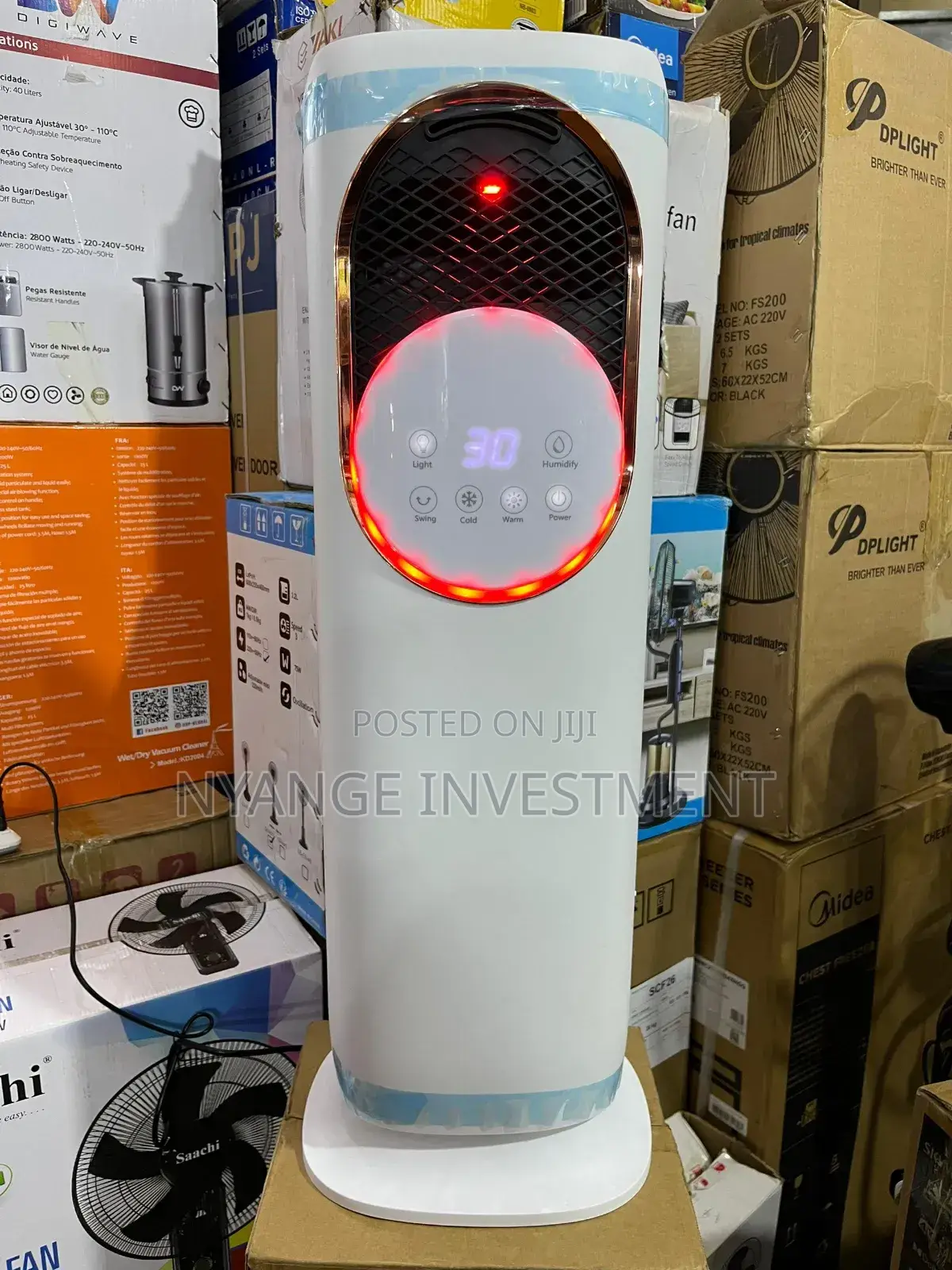 *X v 4in1*Humidifier,Room Heater, Air Cooler and Tower Fan.