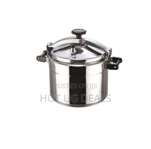 Aluminum 30l Pressure Cooker Saucepan Cookware Pot - Silver.