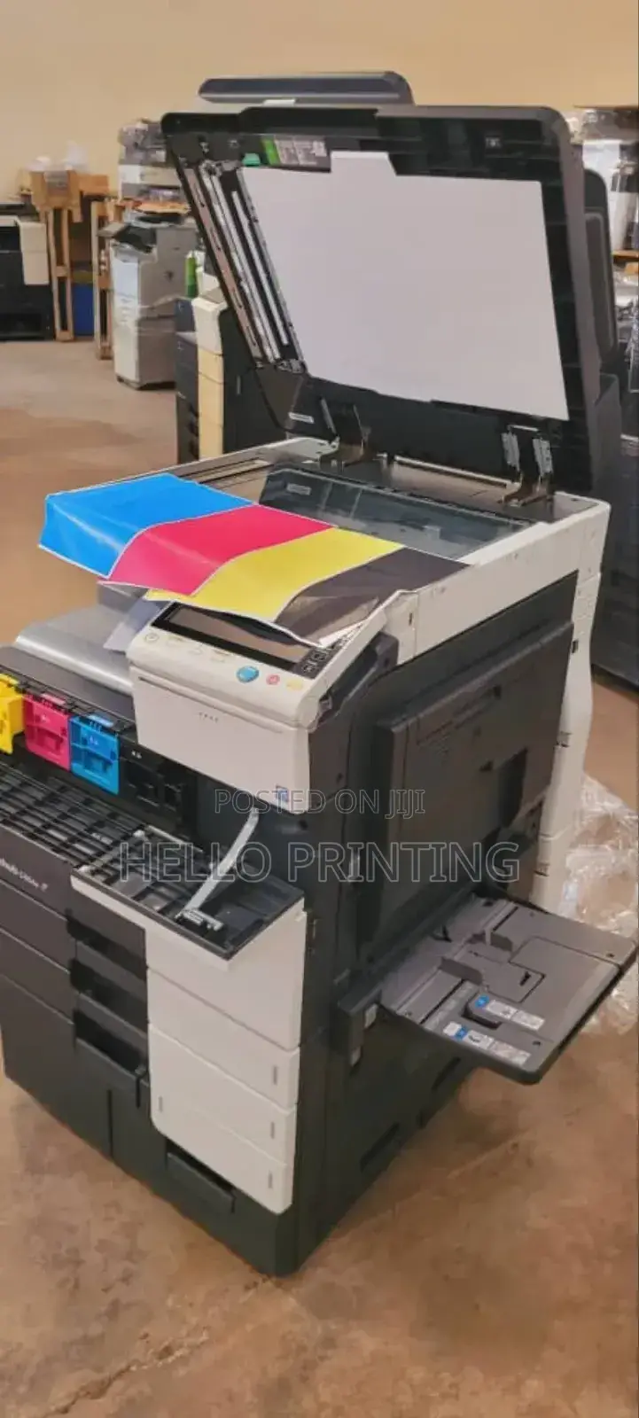 New Stock Alert! Bizhub C654 Prints in All Colors