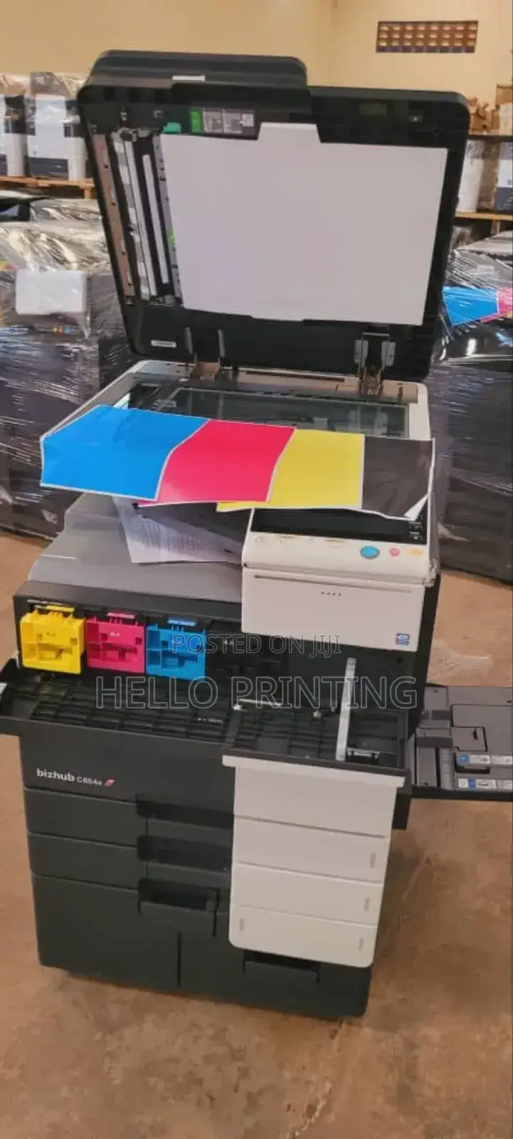 Bizhub C654 New Arrival – Fast, Reliable Colorful