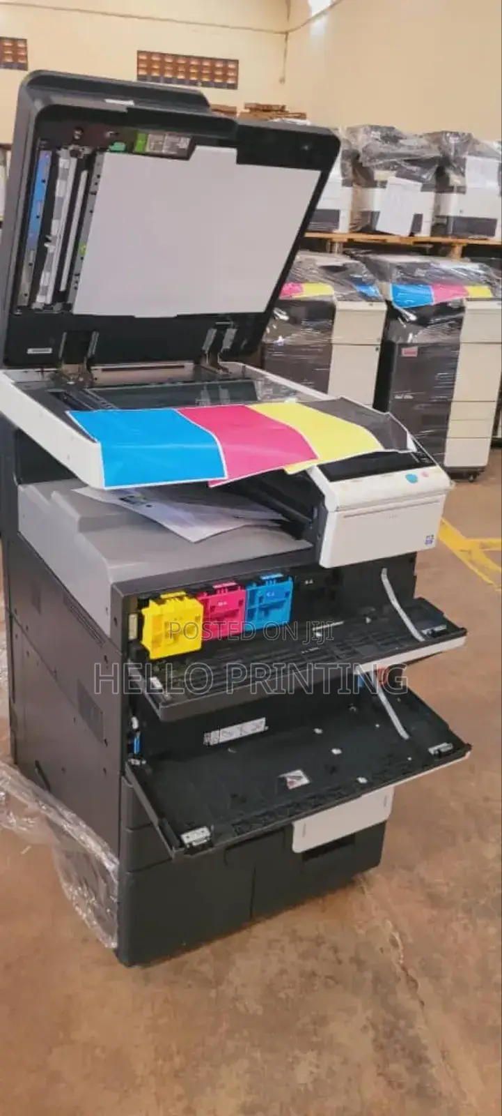 Bizhub C654 Printer – Speed + Color in One Machine
