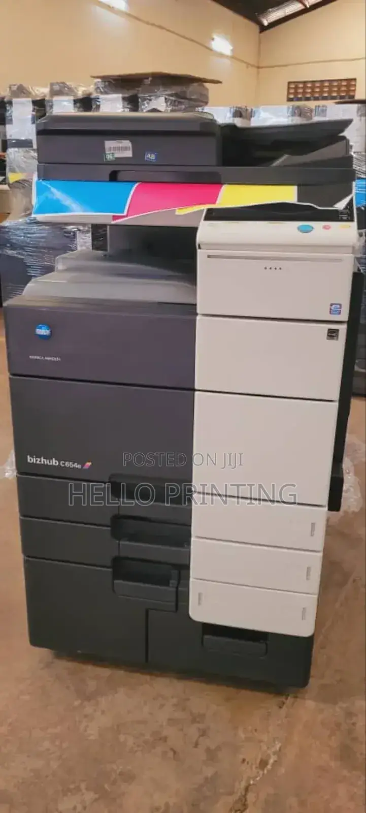 New Arrival – Bizhub C654, Ultra-Fast Printing