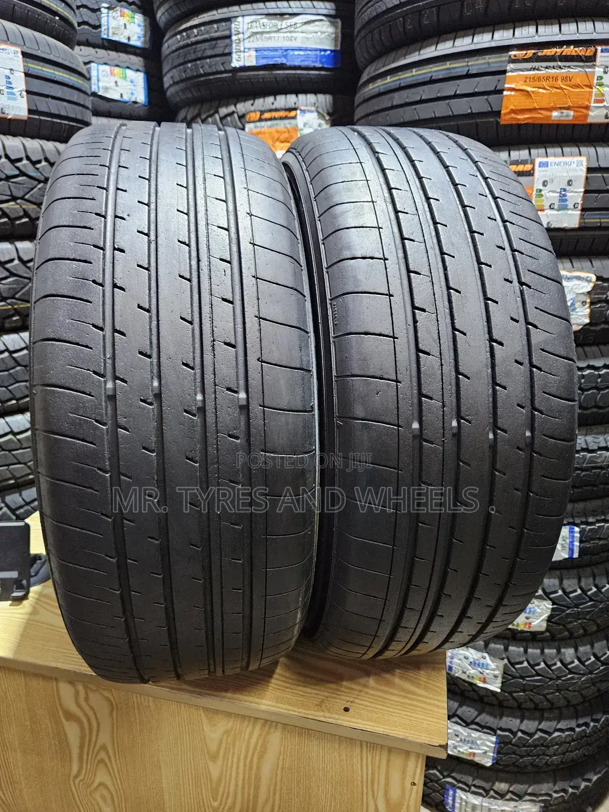 225 55 R17 Yokohama. The Quality Is Very Clear Extremely Gd.