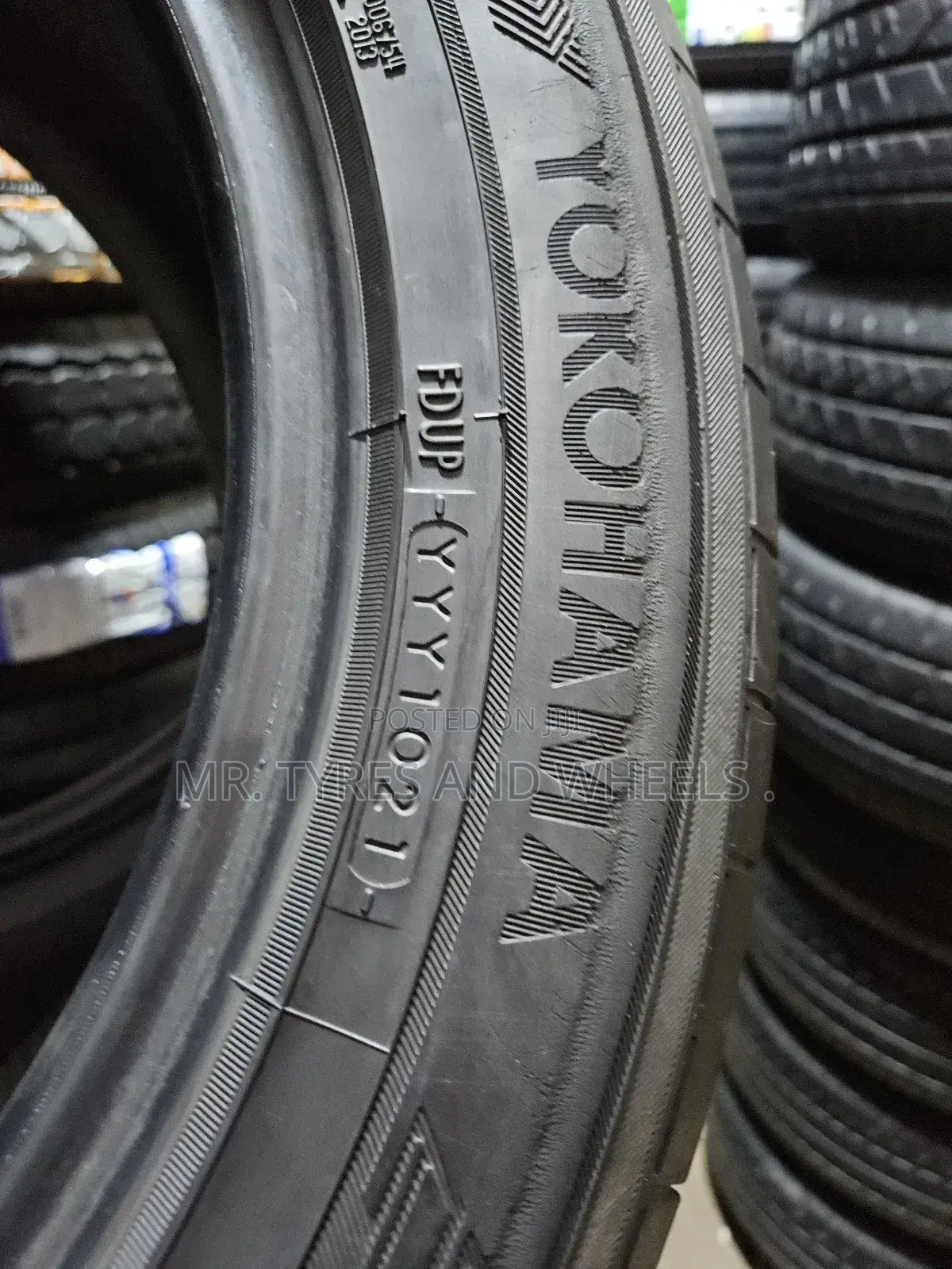 225 55 R17 Yokohama. The Quality Is Very Clear Extremely Gd.