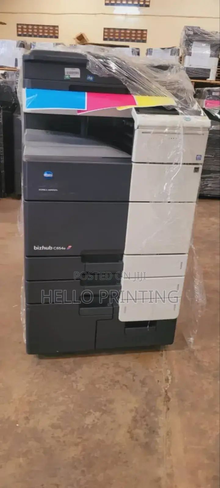 Instant Color Printing With Bizhub C654 – New Arrival