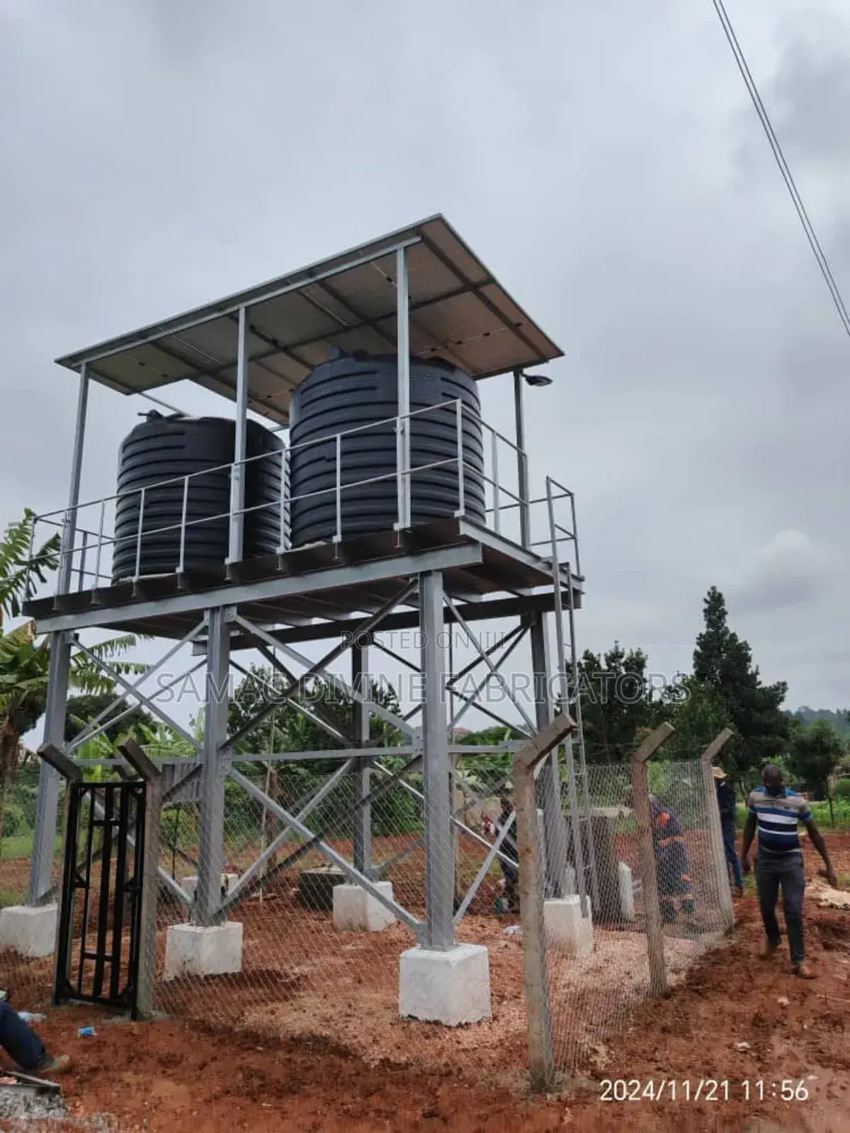 Water Tank Stand 2
