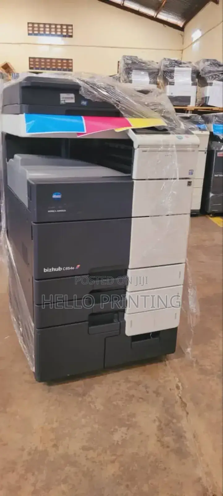 See Color Like Never Before – Bizhub C654 New Stock