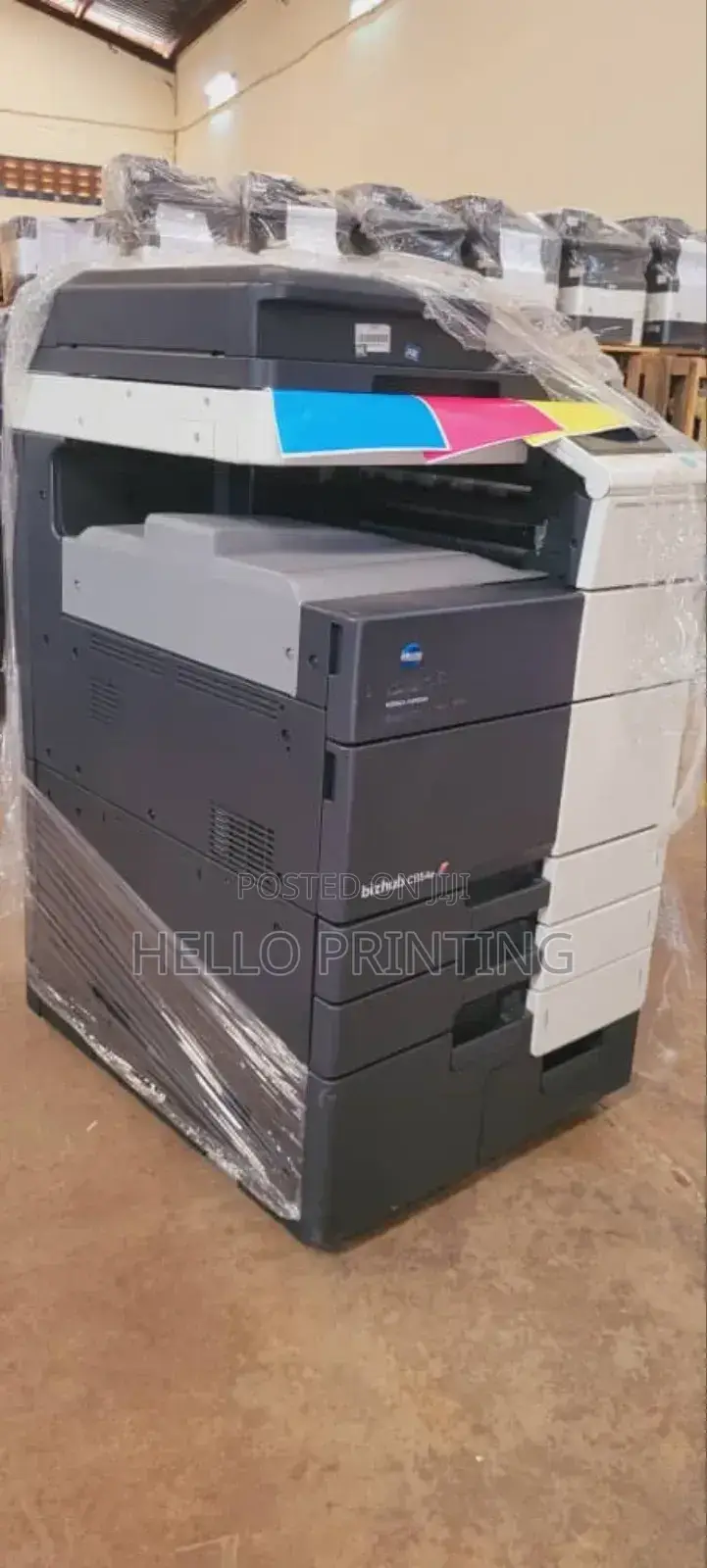 New Stock Bizhub C654 – Vivid Color Printing