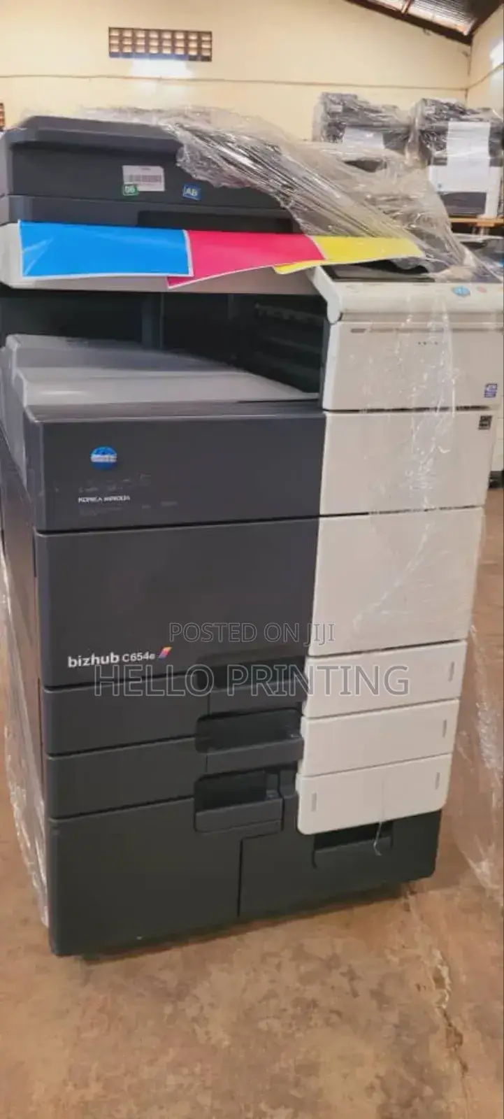 Stunning Color Prints – Bizhub C654 Just Arrived