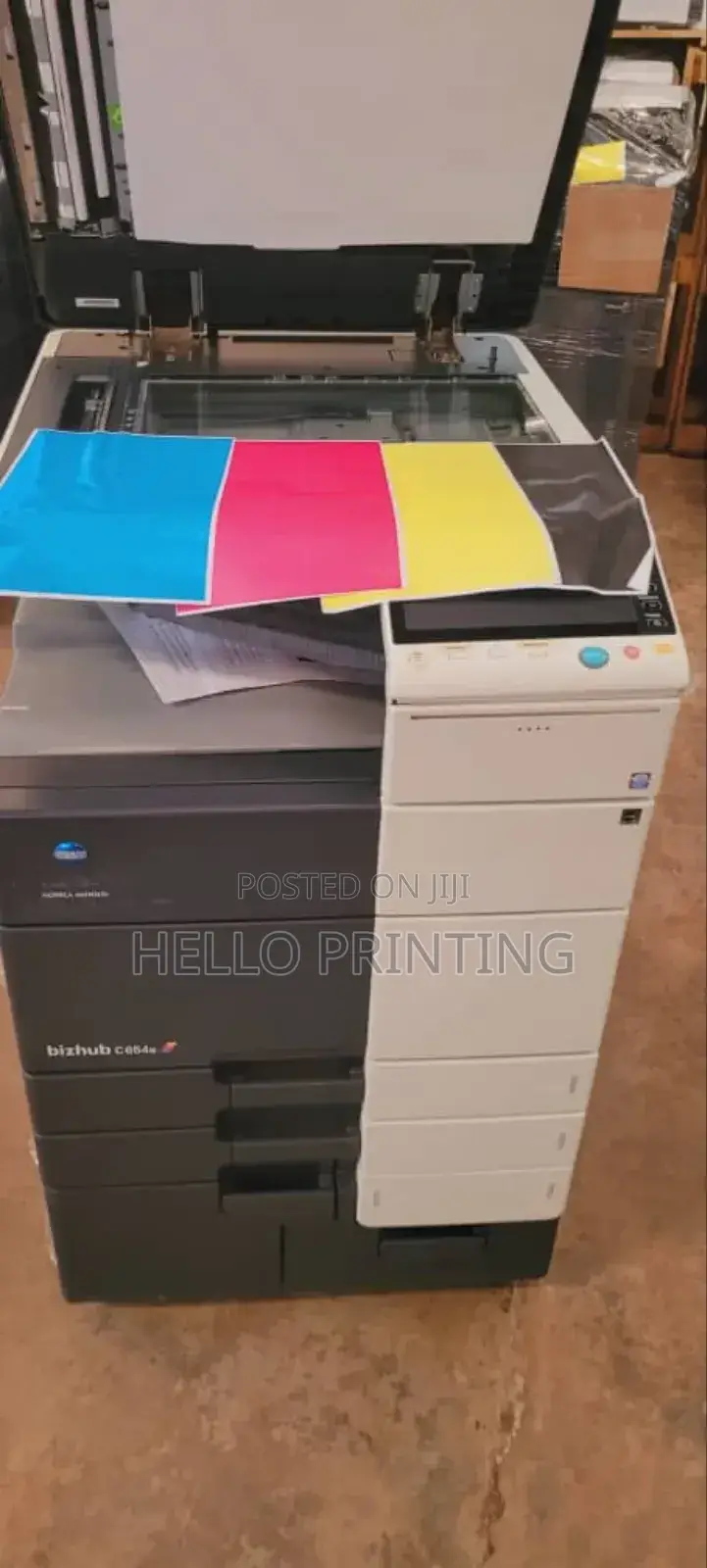 Bizhub C654 – High-Speed All-Color Printer