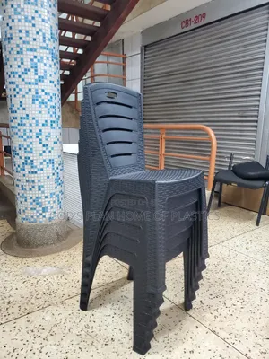 Photo - Luuka Checked Plastic Chairs