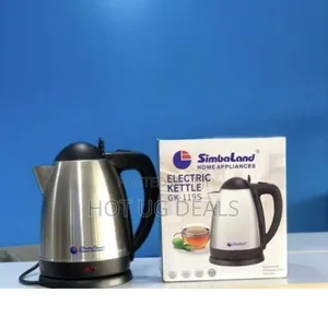 Simbaland Electric Kettle 1.8l, Stainless Steel - Silver