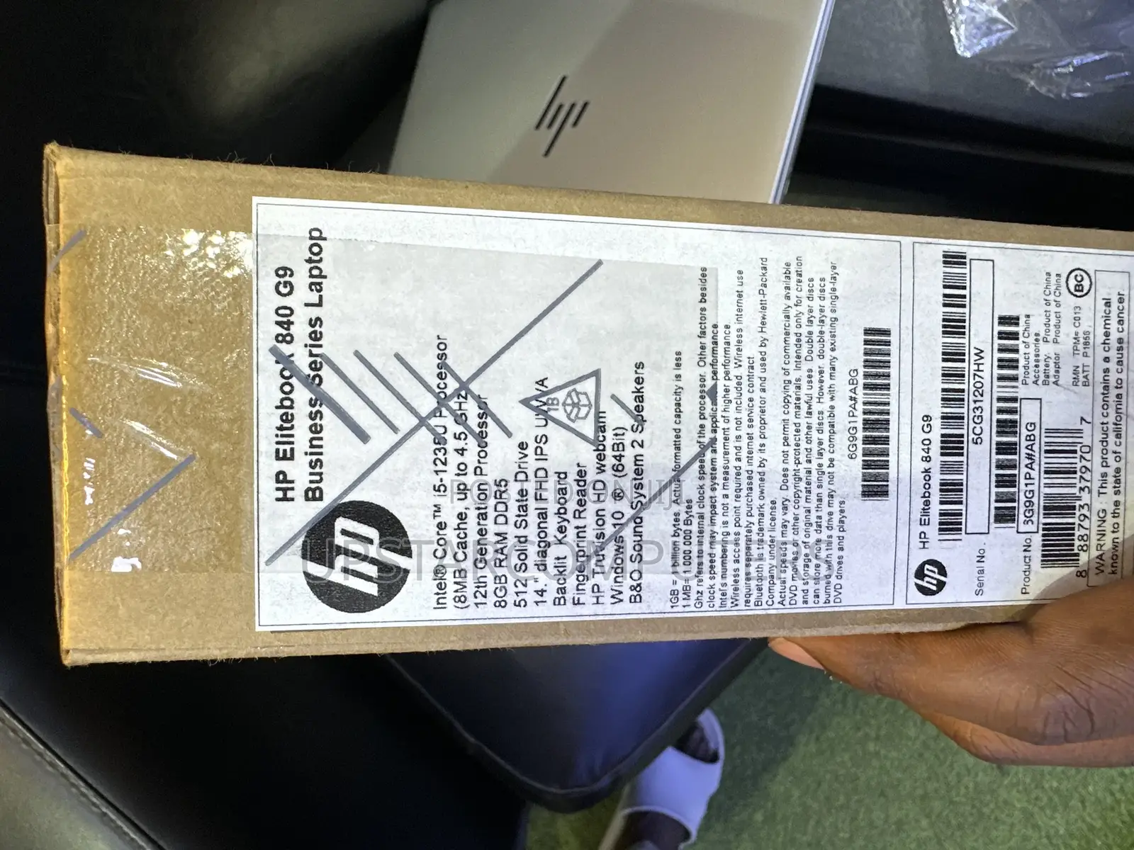 New Laptop HP EliteBook 840 G9 16GB Intel Core I5 SSHD+SSD 512GB