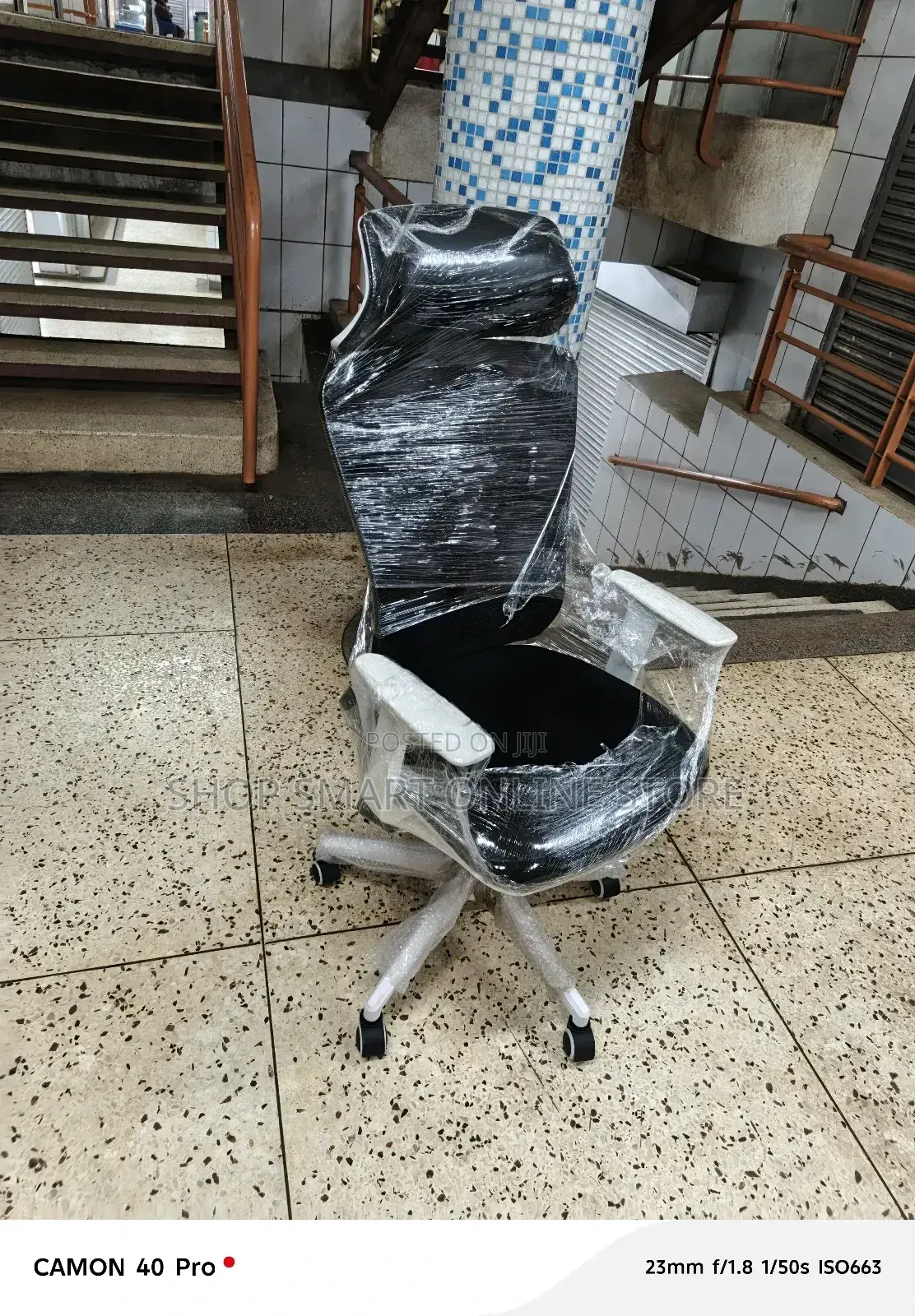Ergonomic Office Chair Office Chair Black*White