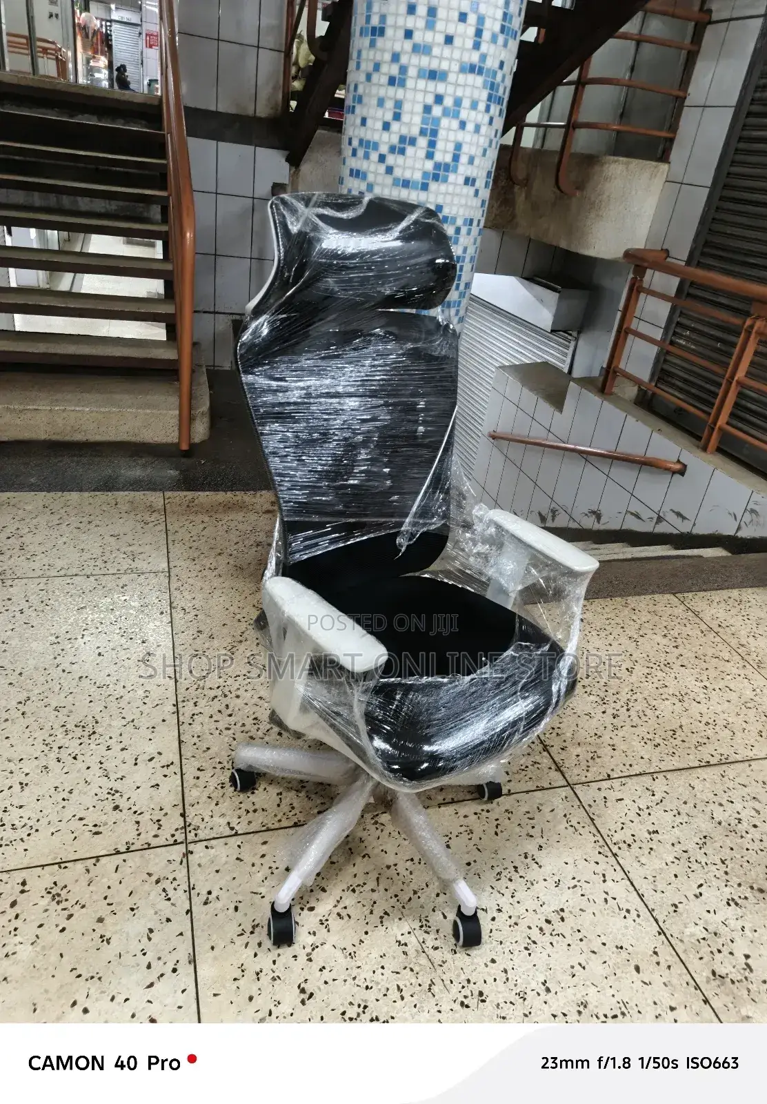 Ergonomic Office Chair Office Chair Black*White