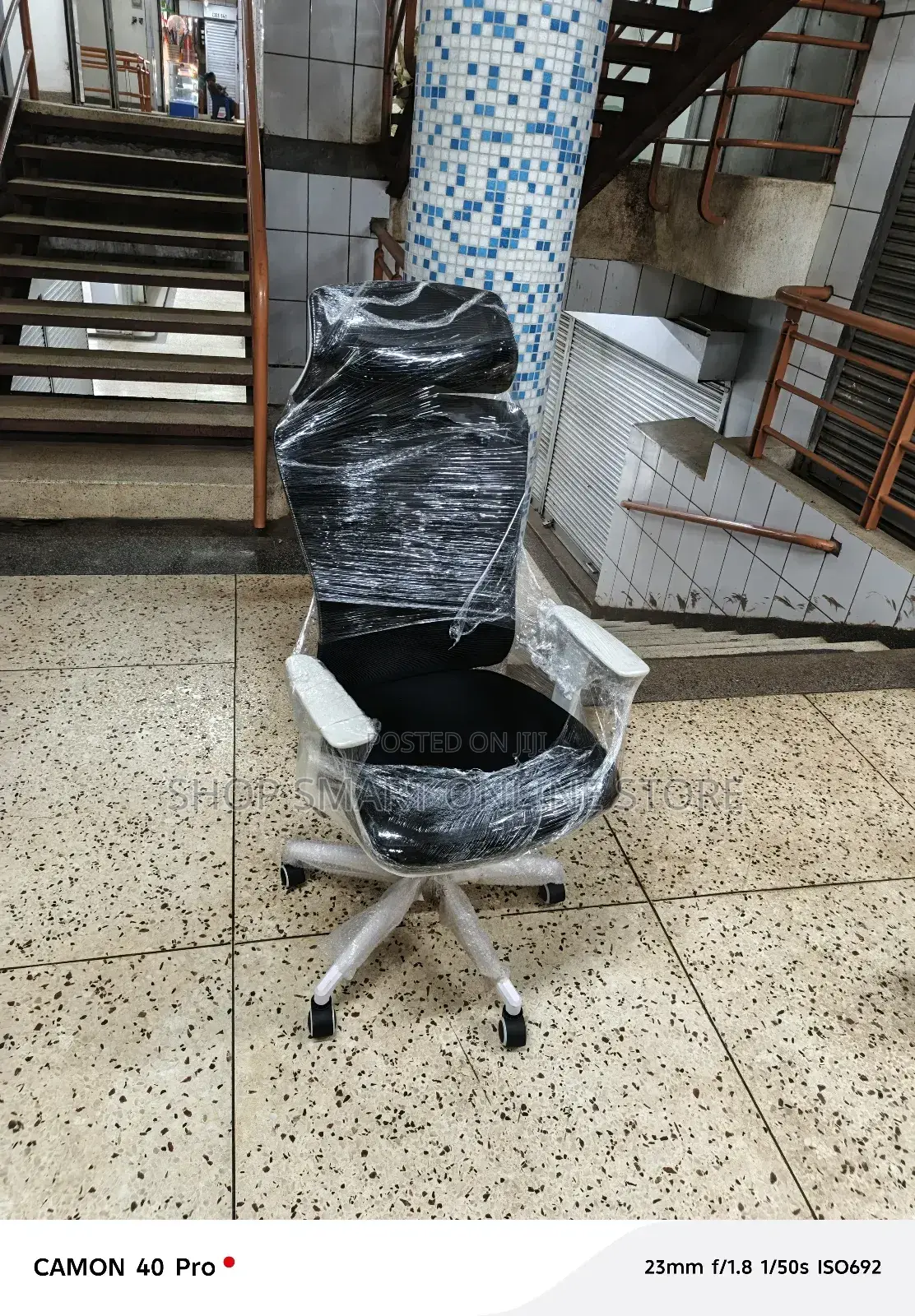 Ergonomic Office Chair Office Chair Black*White