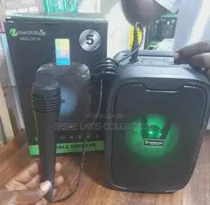 NRG 501a Portable Speaker With Microphone