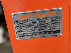 Diesel Generators Hiro Power Japan 12.5kva