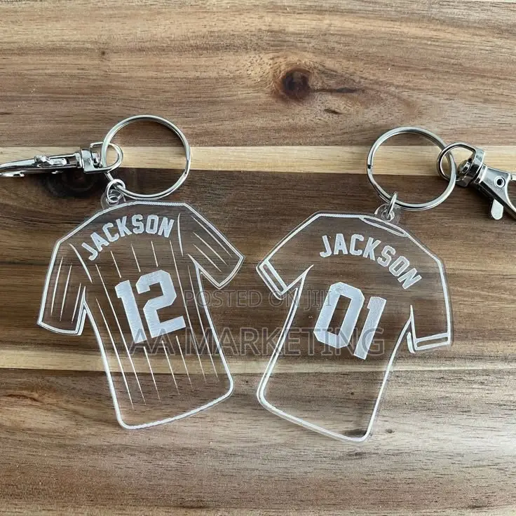 Acrylic Customized Hotel Room Key Holders
