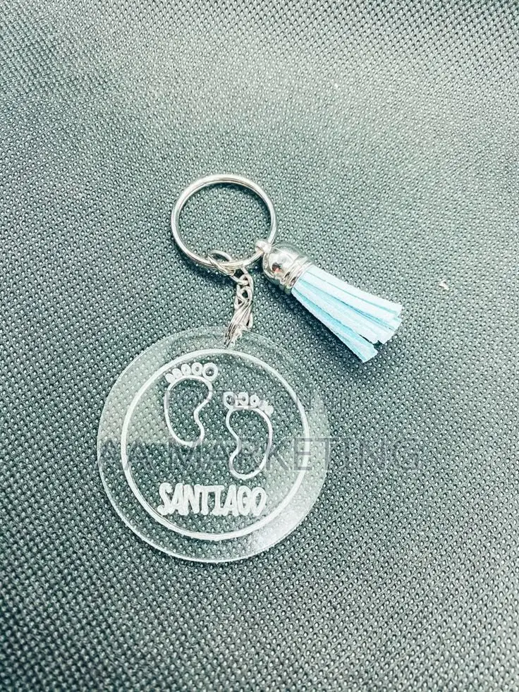 Acrylic Customized Hotel Room Key Holders