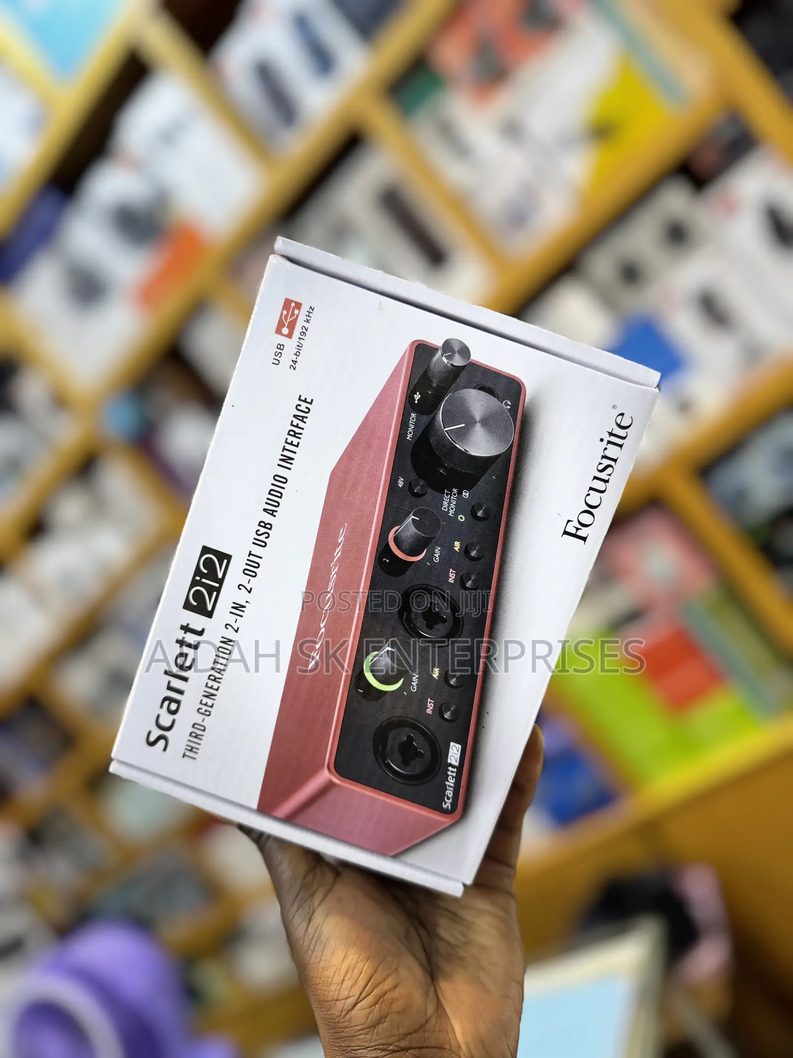 Focusrite Scarlett 2i2 3rd Gen Usb Audio Interface