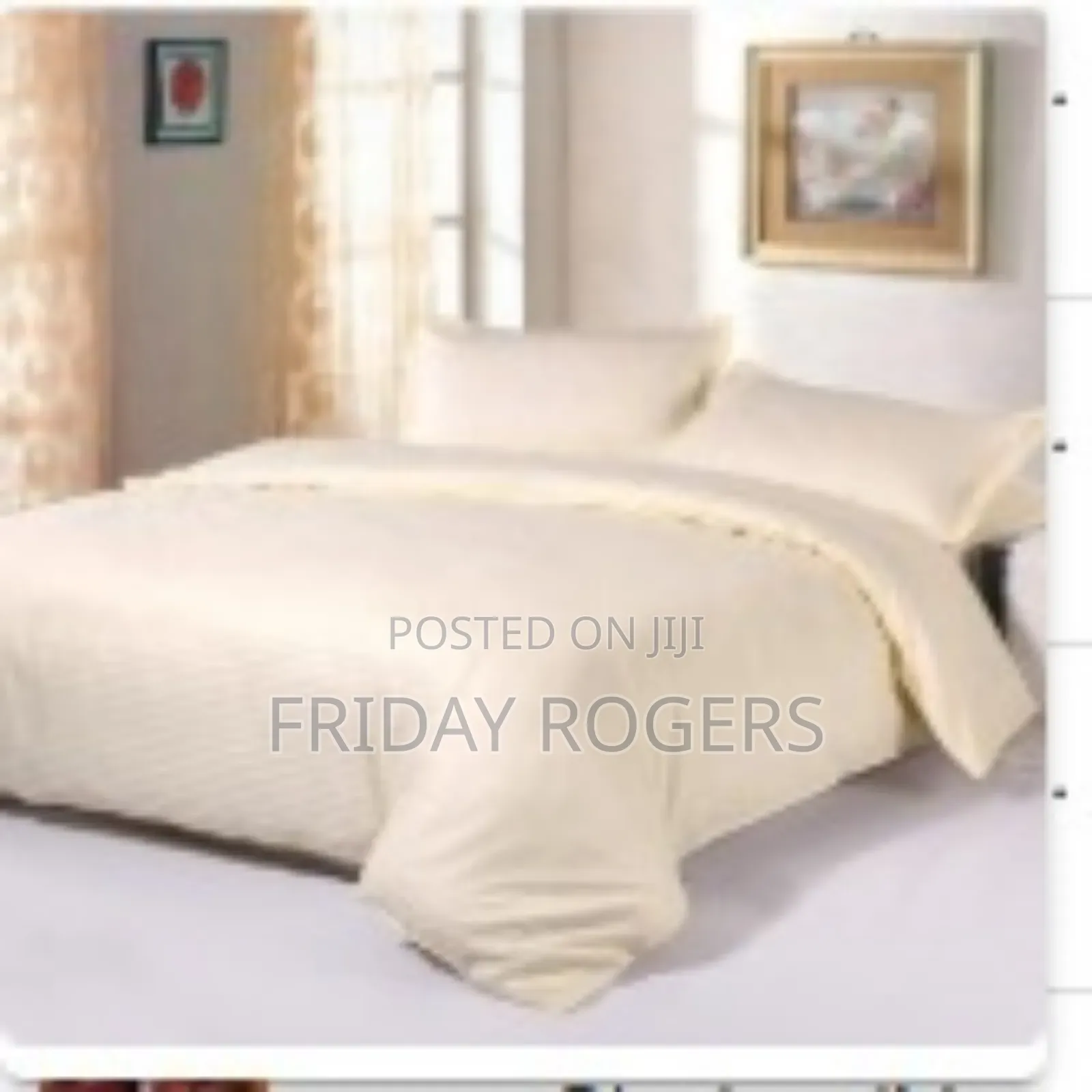 Flat Plain Bedsheet With Quilt/Duvet Cover.