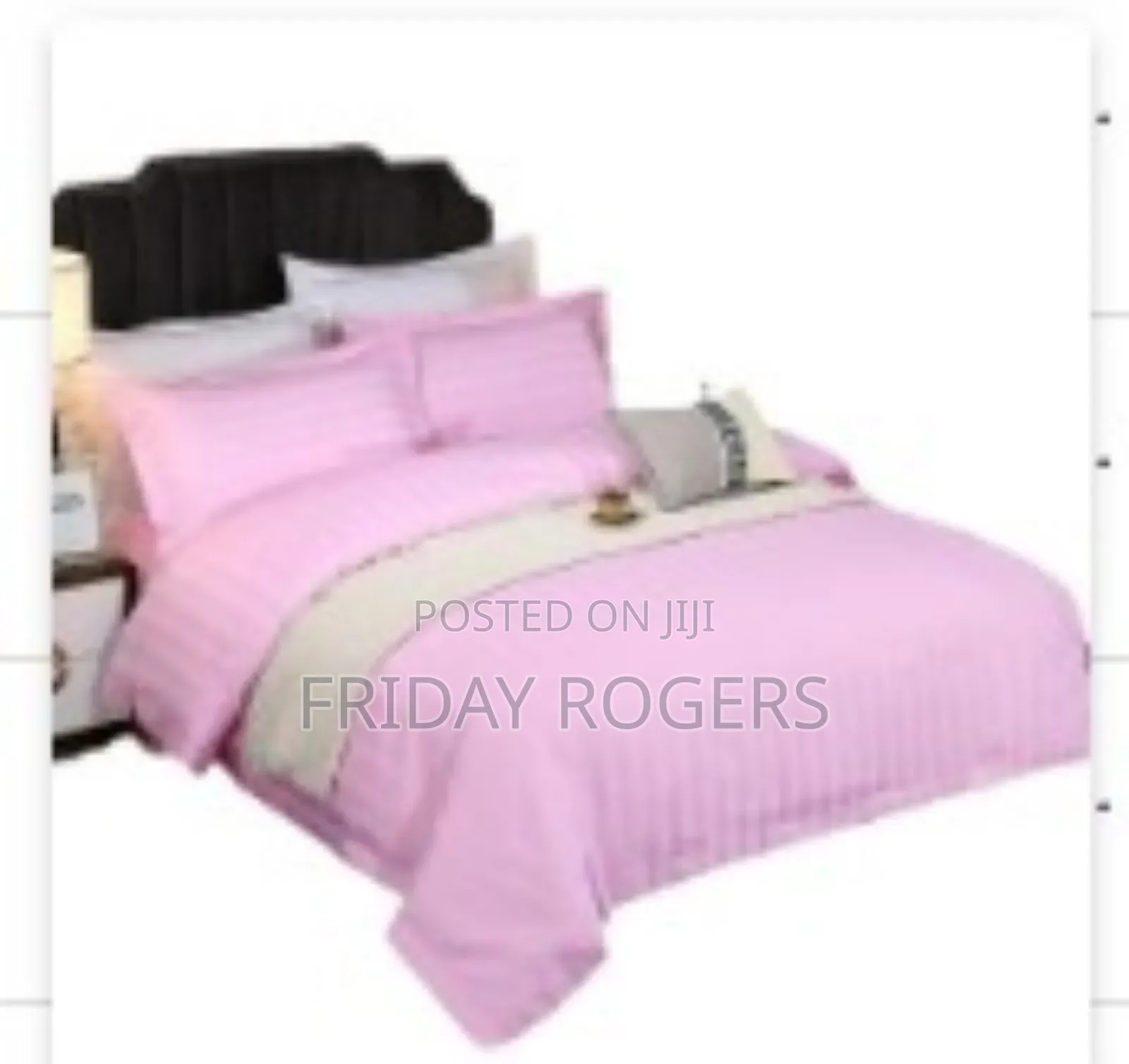 Flat Plain Bedsheet With Quilt/Duvet Cover.
