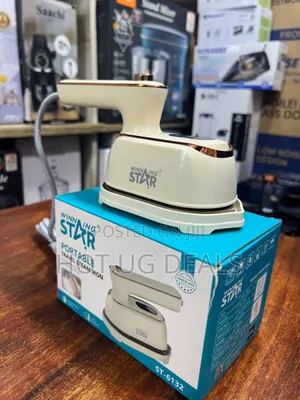1000w Flat Press Travel Iron For Clothes Portable Steam Iron