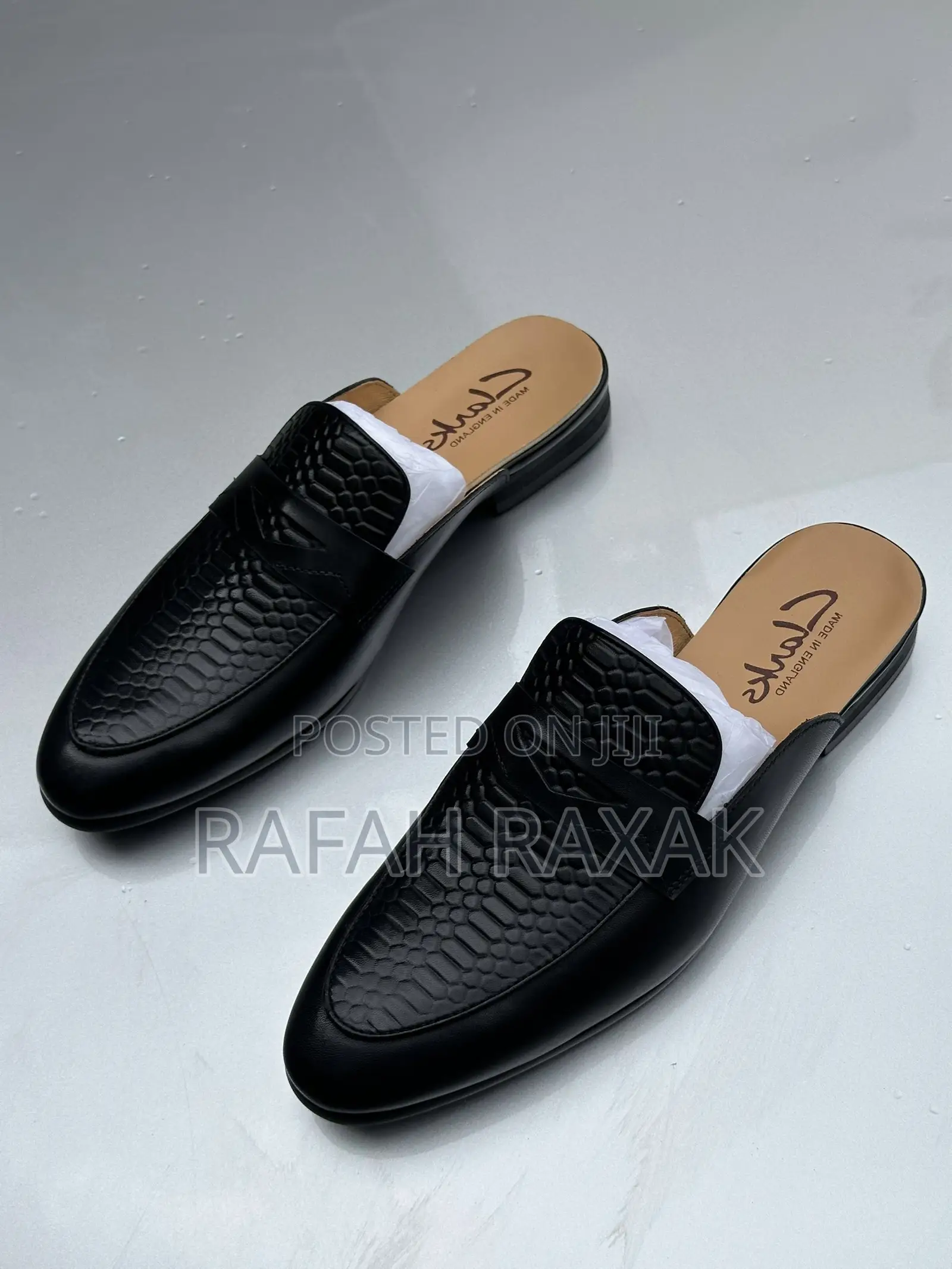 Men’S Super Classic Clarks Mule Half Gentle Shoes