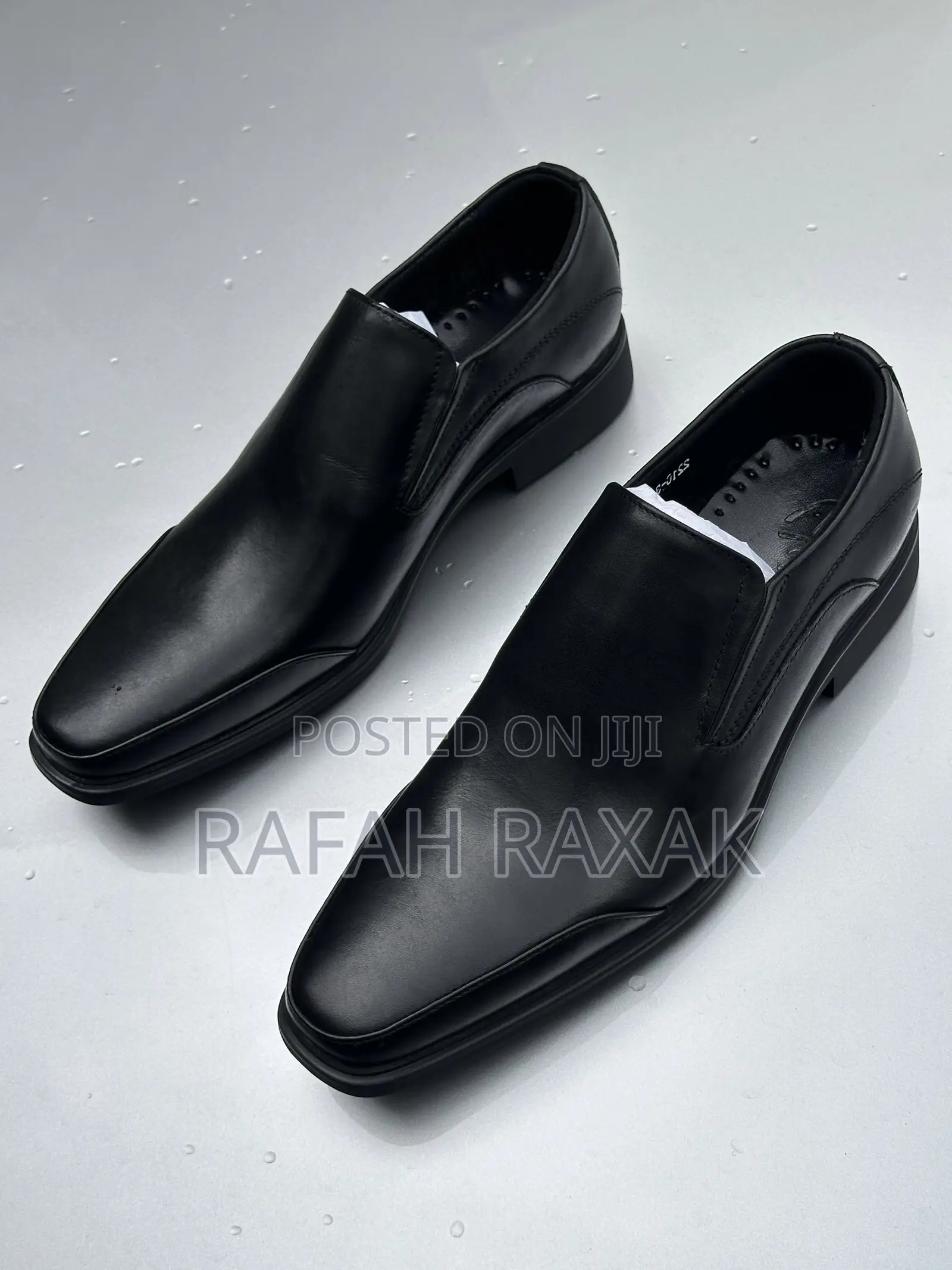 Men’S Classic Black Clarks Gentle/Formal Shoes