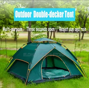 Double-Layer Multi-Functional Tent for Camping