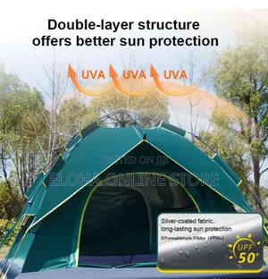 Double-Layer Multi-Functional Tent for Camping