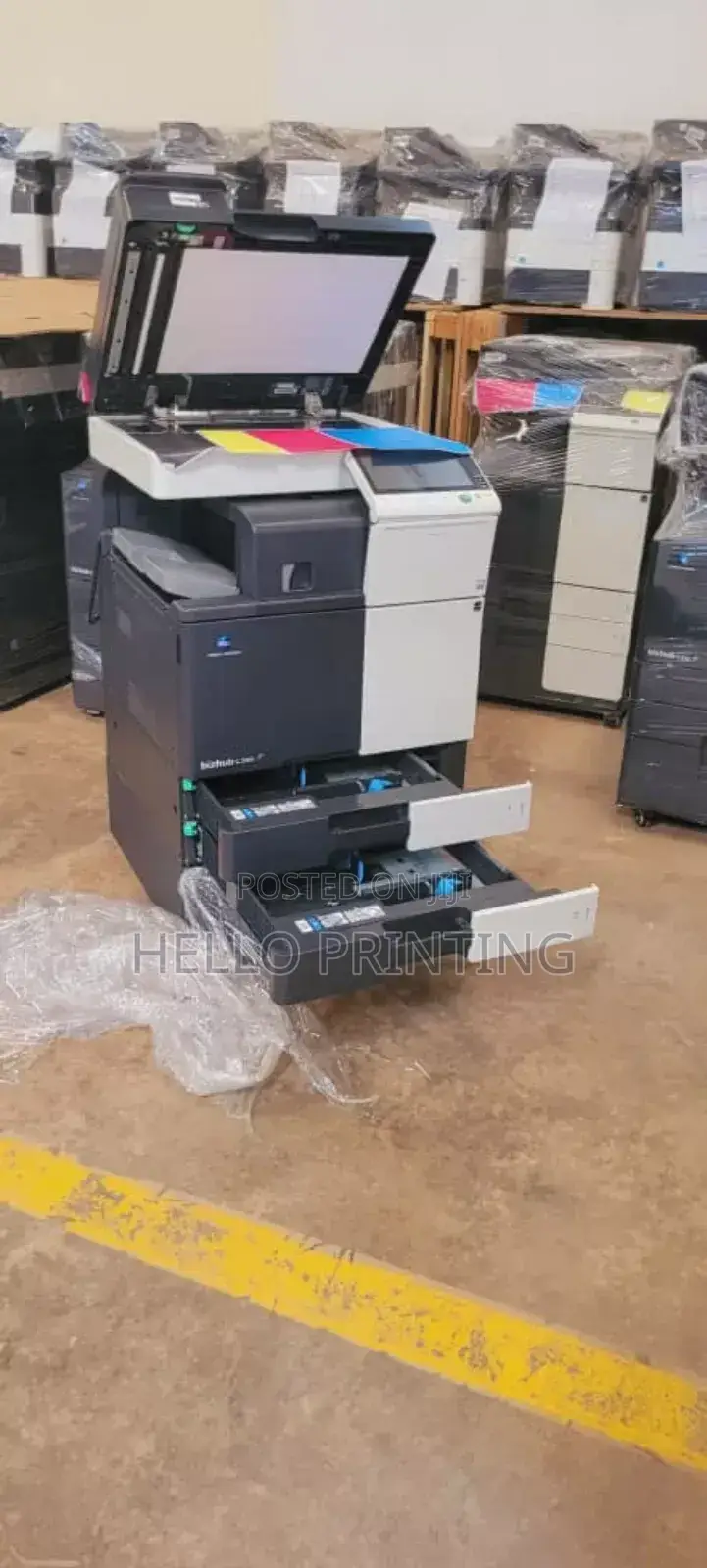 Bizhub C308- Copy , Print Scan in Color.
