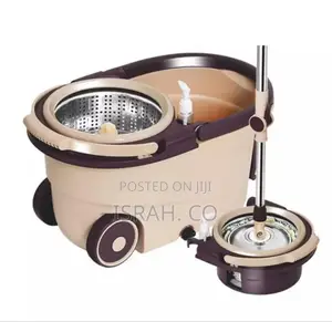 Spin Mop Bucket Set With Wringer