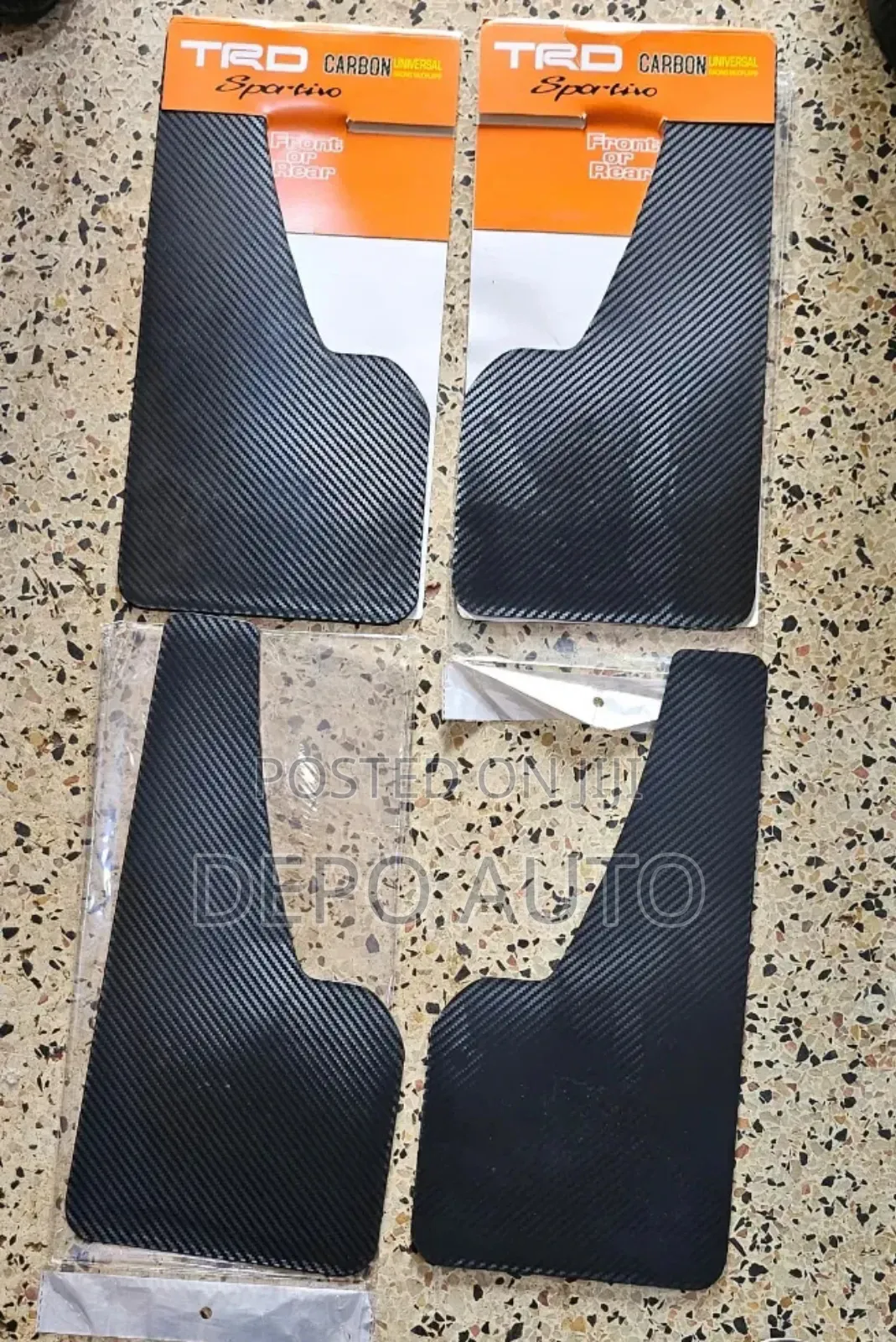 Car Carbon Fiber Mudflaps