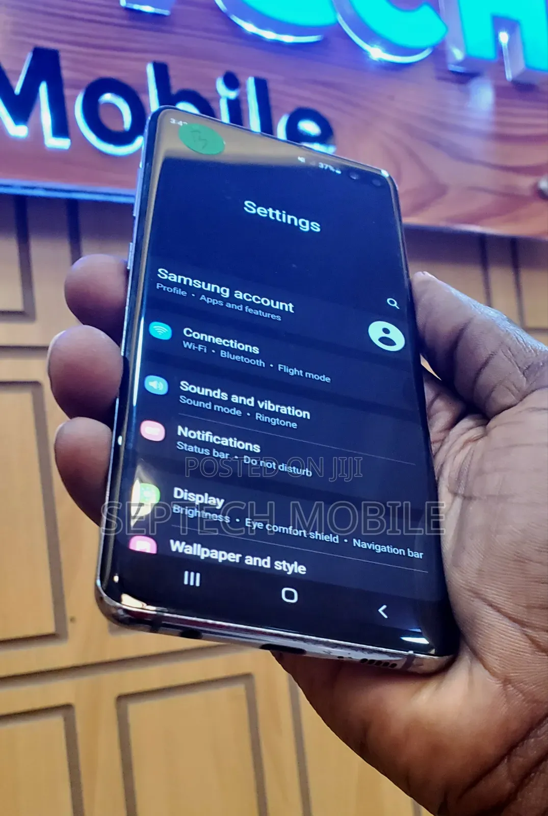 New Samsung Galaxy S10 Plus 128 GB Black
