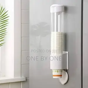 Paper Cup Glass Dispenser Holder Wall Mounted Plastic.