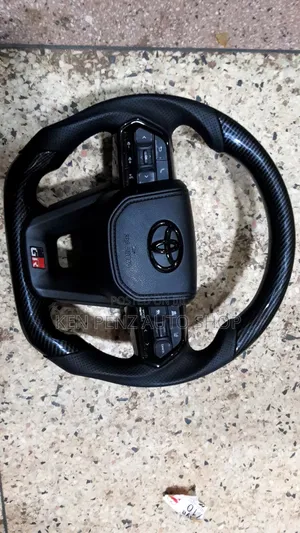 Luxurious and Modified Carbon Fiber Steering for All Cars